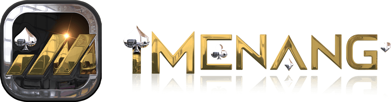 1Menang logo in gold on a green background