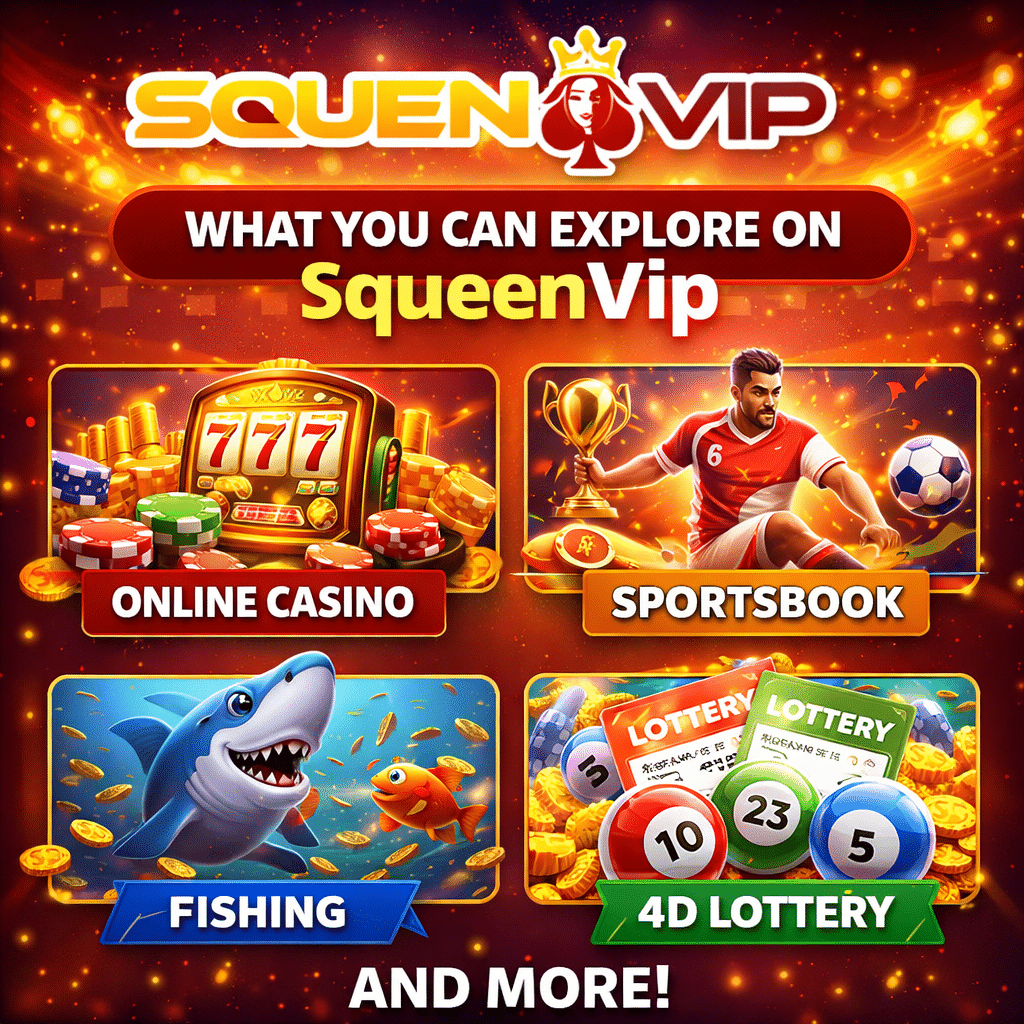 SQUEENVIP-gaming-platform-showcase