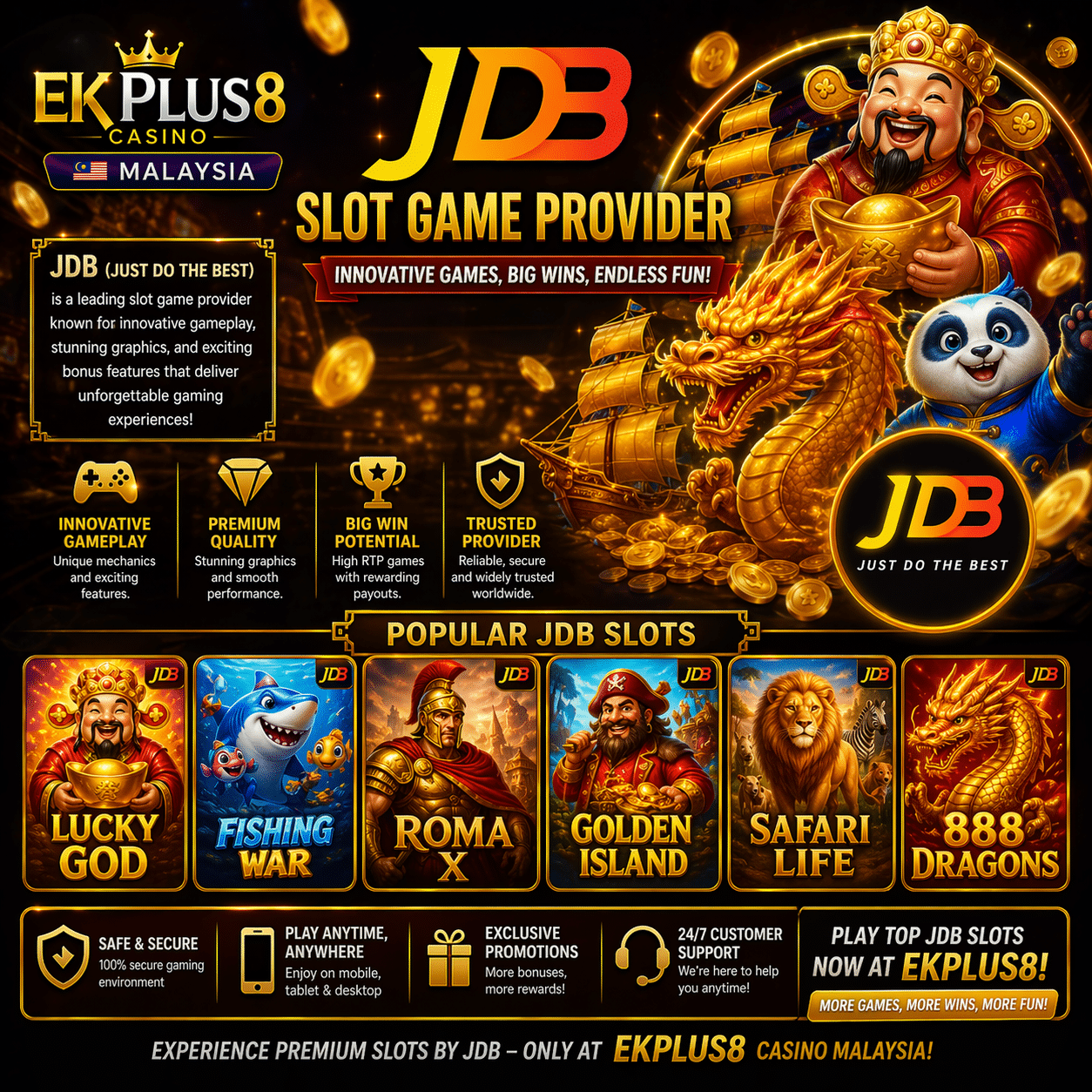 JDB-Slot-Game-Provider-at-EkPlus8-Casino-Malaysia